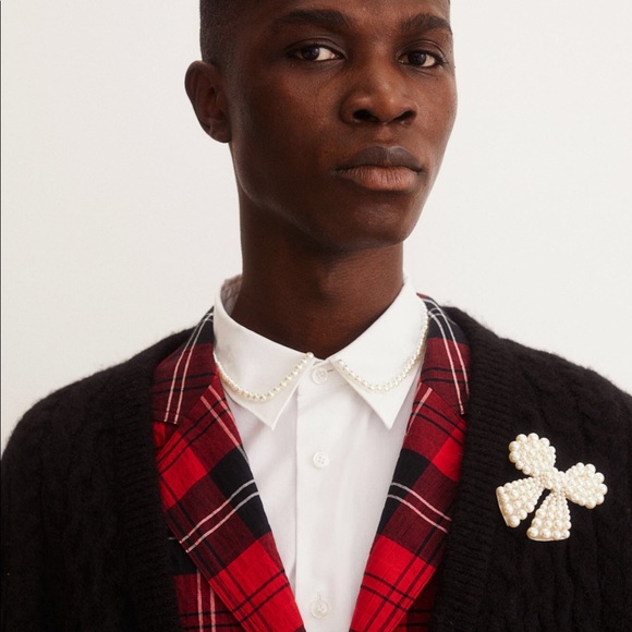 🎈Sold🎈Simone Rocha X H&M Pearl Brooch - Picture 5 of 10